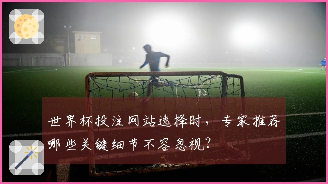 世界杯投注网站选择时，专家推荐哪些关键细节不容忽视？