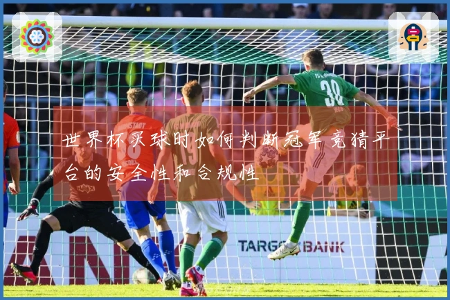 世界杯买球时如何判断冠军竞猜平台的安全性和合规性