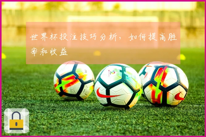 世界杯投注技巧分析，如何提高胜率和收益