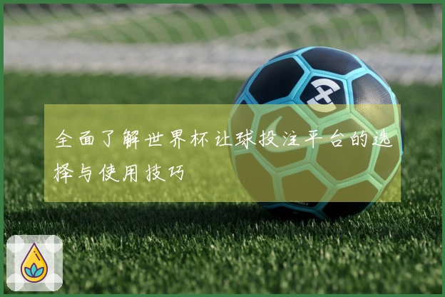 全面了解世界杯让球投注平台的选择与使用技巧