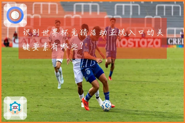 识别世界杯竞猜活动正规入口的关键要素有哪些？